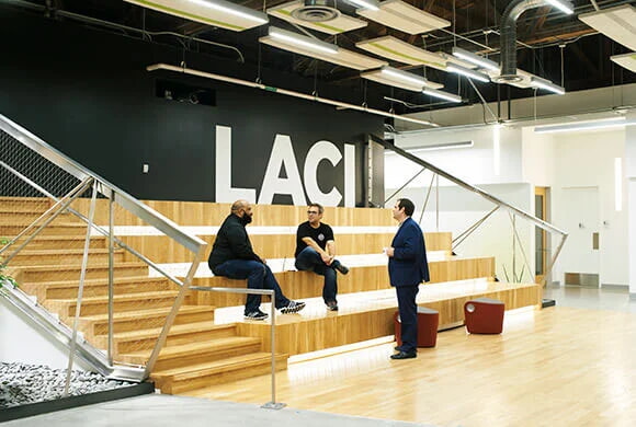 best incubators for startups: LACI